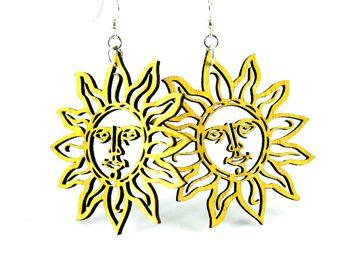 Sun Earrings # 1004