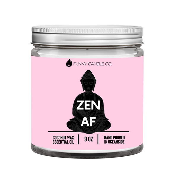 Zen Af Candle- Pink