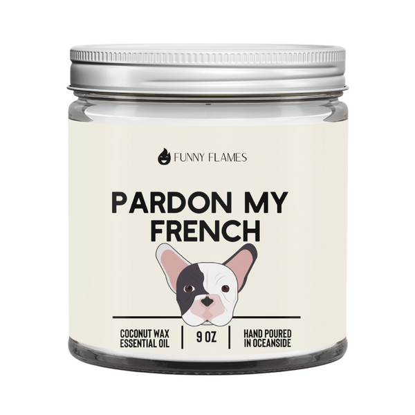 Pardon My French Candle