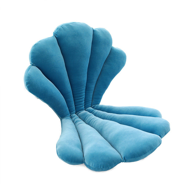 Velvet Shell Chair Cushion- 9 Colors