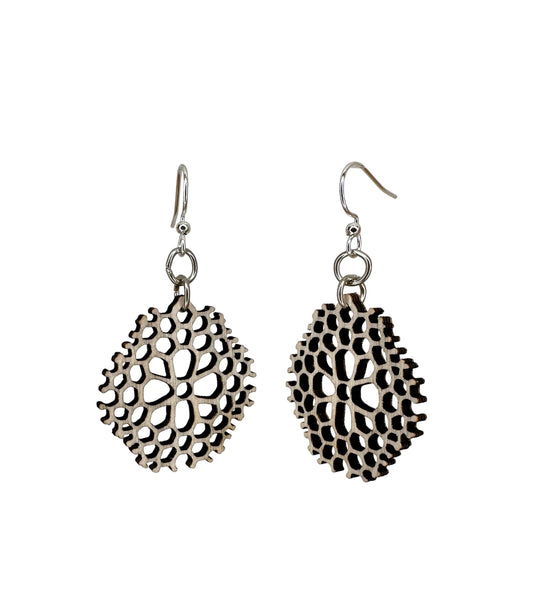 Coral Blossom Earrings #211