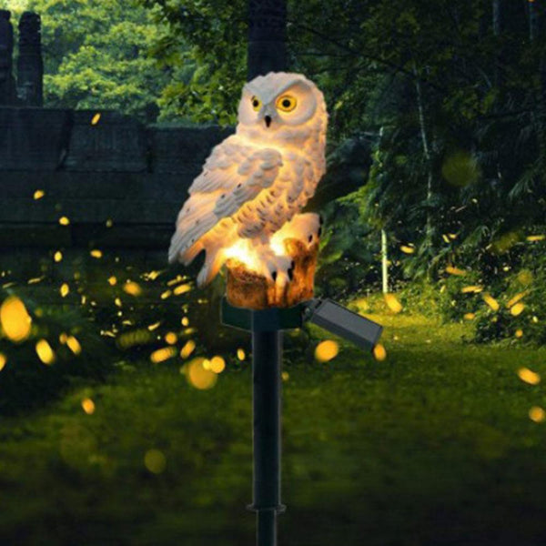 Owl Solar Stake Lights- 2 Colors & 3 Options