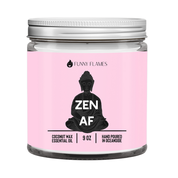 Zen Af Candle- Pink