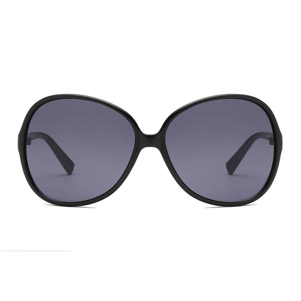 ANETA | Oversize Butterfly Sunglasses- Black
