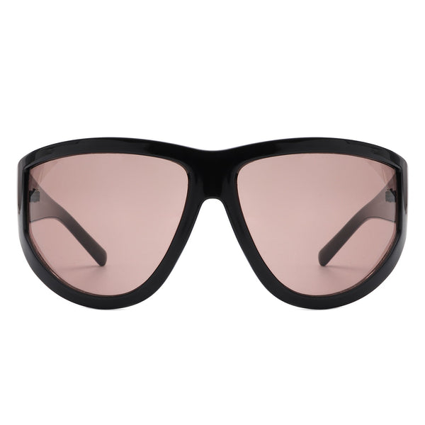 Xara - Oversized Chunky High Fashion Women Sunglasses