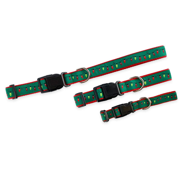 Christmas Lights - Dog Collar