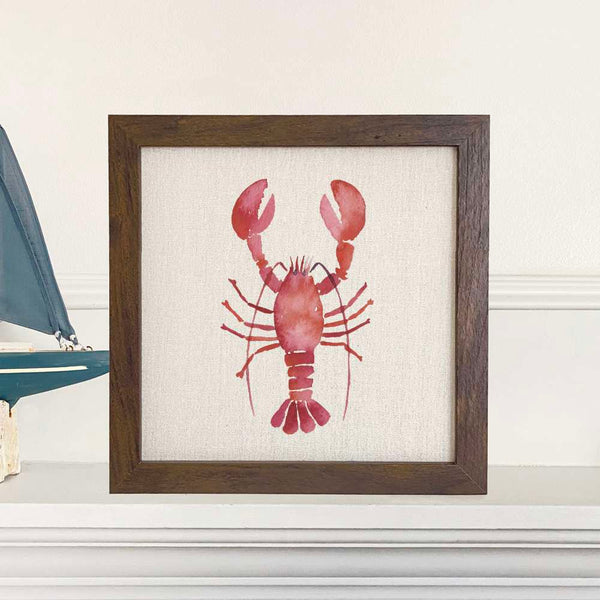 Lobster - Framed Sign