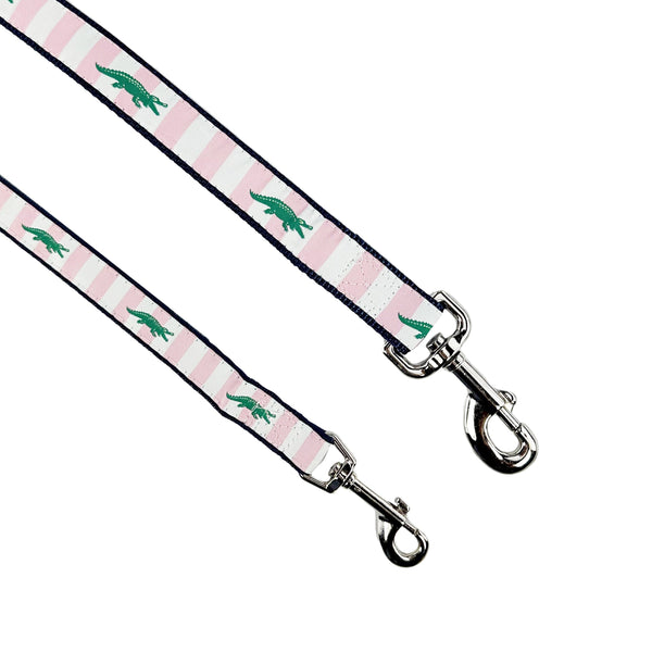 Alligators (Pink) - Dog Leash