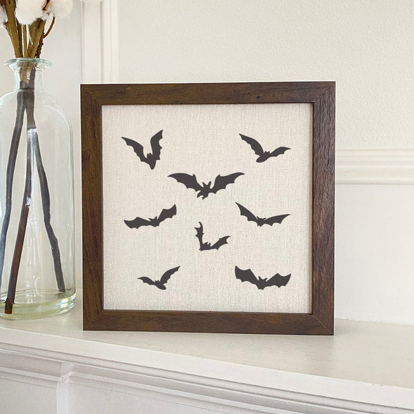Bats - Framed Sign