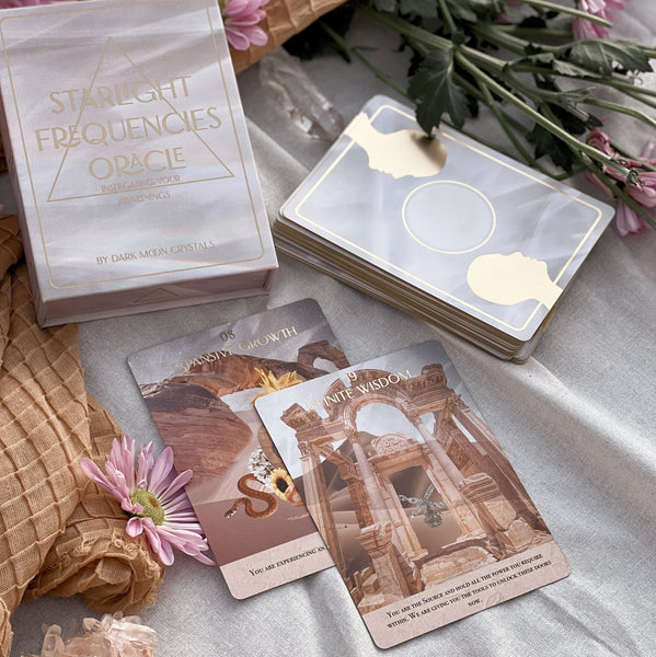 Starlight Frequencies Oracle Tarot Cards Deck