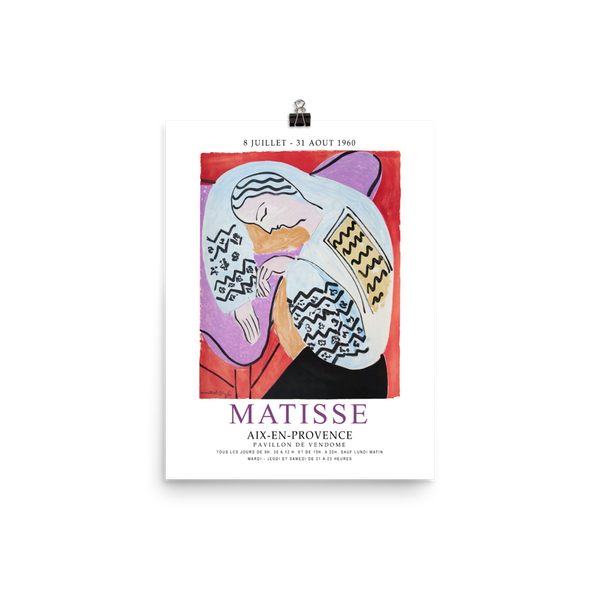 Henri Matisse the Dream - Aix-En-Provence Exhibition Poster