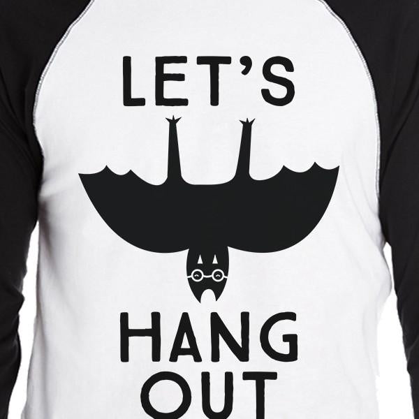 Let's Hang Out Bat Baseball Tee