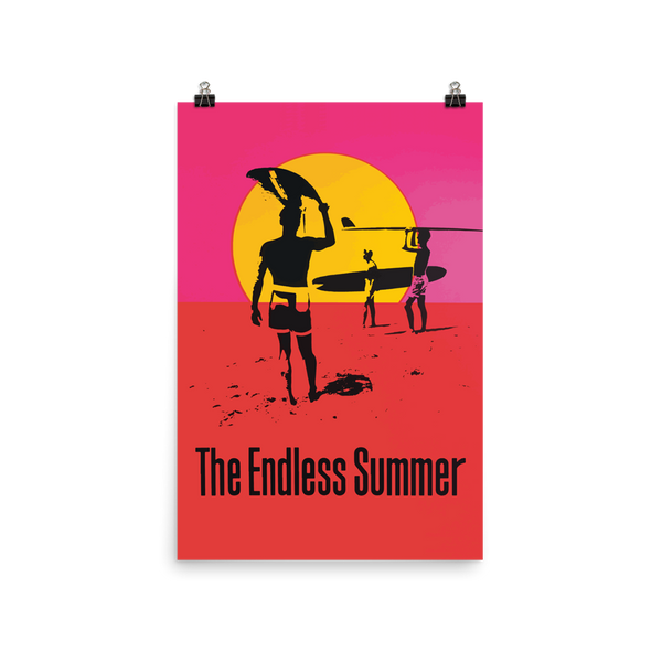 Endless Summer 1966 Surf Documentary Artwork Poster