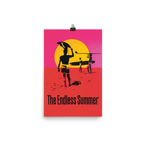 Endless Summer 1966 Surf Documentary Artwork Poster