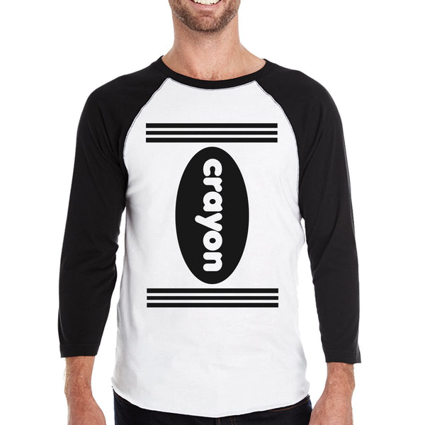 Crayon Baseball Tee