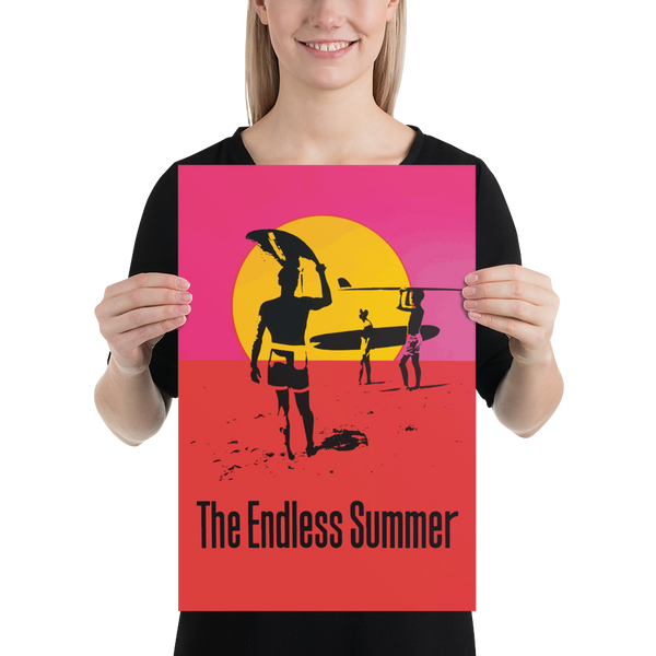 Endless Summer 1966 Surf Documentary Artwork Poster