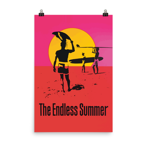 Endless Summer 1966 Surf Documentary Artwork Poster