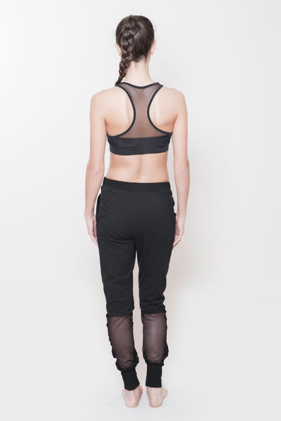 V-Cut Mesh Sports Bra- 3 Colors