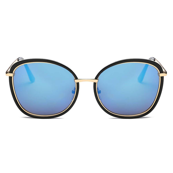 BROOKVILLE | S2003 - Women Round Cat Eye Oversize Sunglasses