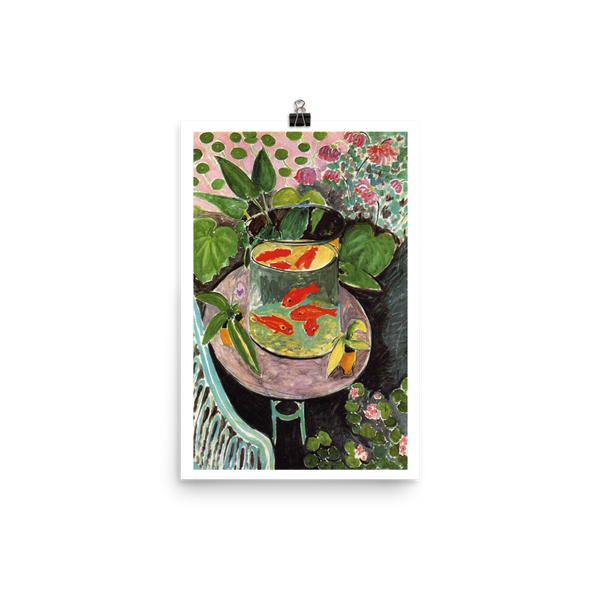 Henri Matisse, Goldfish, 1912 Artwork Poster