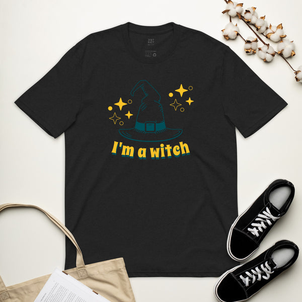 Unisex I'm a Witch Recycled Halloween T-Shirt- 3 Colors