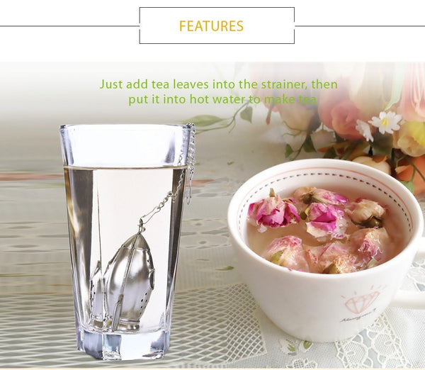 Silver Rocket Tea Infuser