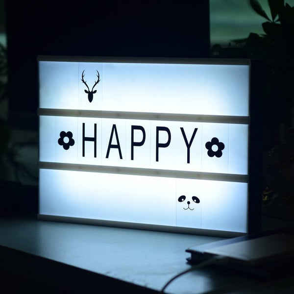 Large Message Light Box