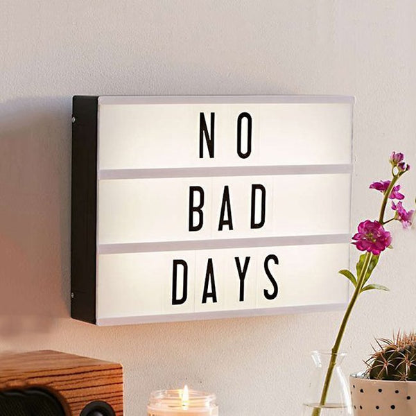 Large Message Light Box