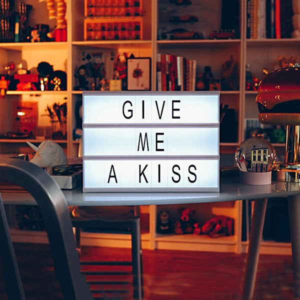 Large Message Light Box