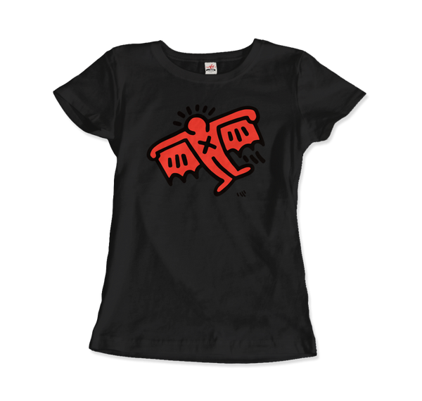 Men's & Women's Flying Devil Icon, 1990 Street Art T-Shirt- 6 Colors