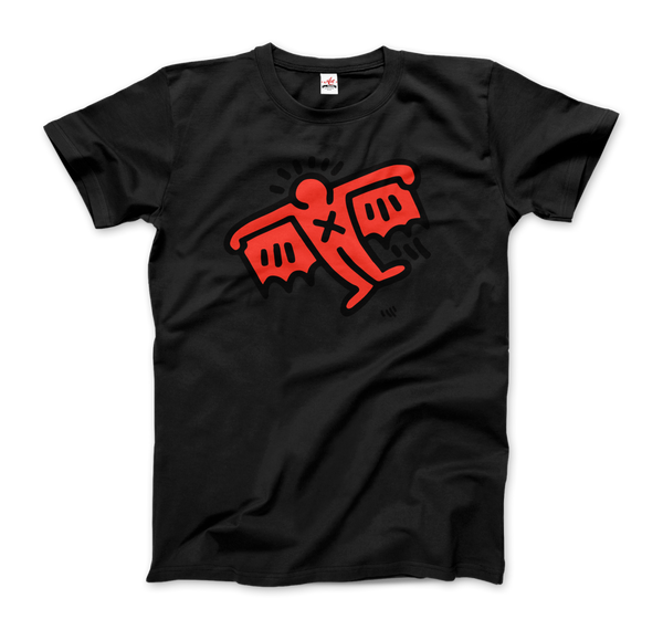 Men's & Women's Flying Devil Icon, 1990 Street Art T-Shirt- 6 Colors