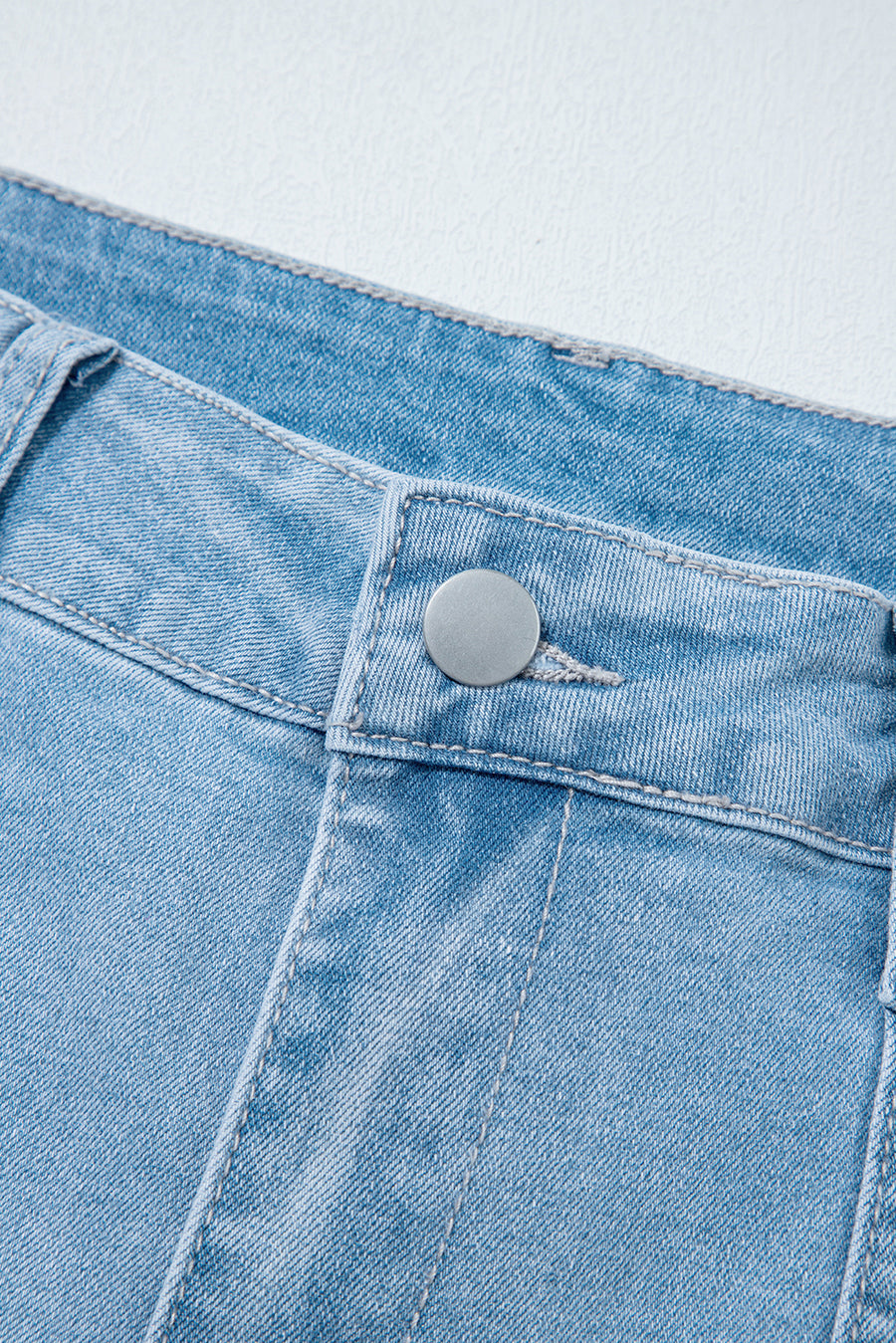 High Rise Relaxed Fit Porkchop Pockets Jeans
