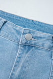 High Rise Relaxed Fit Porkchop Pockets Jeans