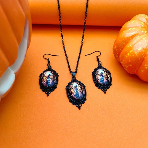 3-Piece Halloween Necklace Set- 2 Styles