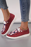 Polka Dot, Stars, & Stripes Casual Slip-On Shoes