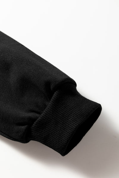 Tillandsia Purple Preppy Striped Sleeve Loose Mini Dress