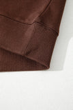 Varsity Striped Sleeve Loose Fit Sweatshirt- 8 Colors