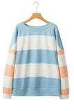 Color Block Long Sleeve Top- 3 Colors