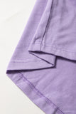 Basic Crew Neck Rolled Sleeve T-Shirt- 12 Colors