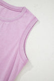 Mineral Wash Tank Mini Dress with Pockets- 3 Colors