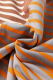 Striped Color Block Drop Shoulder Oversized Sweatshirt- 2 Colors