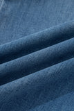 Ashleigh Blue Multi-Button High-Waist Wide Leg Jeans
