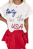 White Party in the USA Graphic T-Shirt