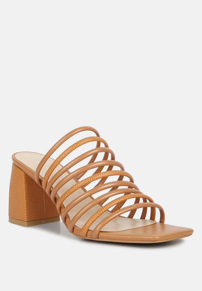 Fairleigh Strappy Slip on Sandals- 3 Colors