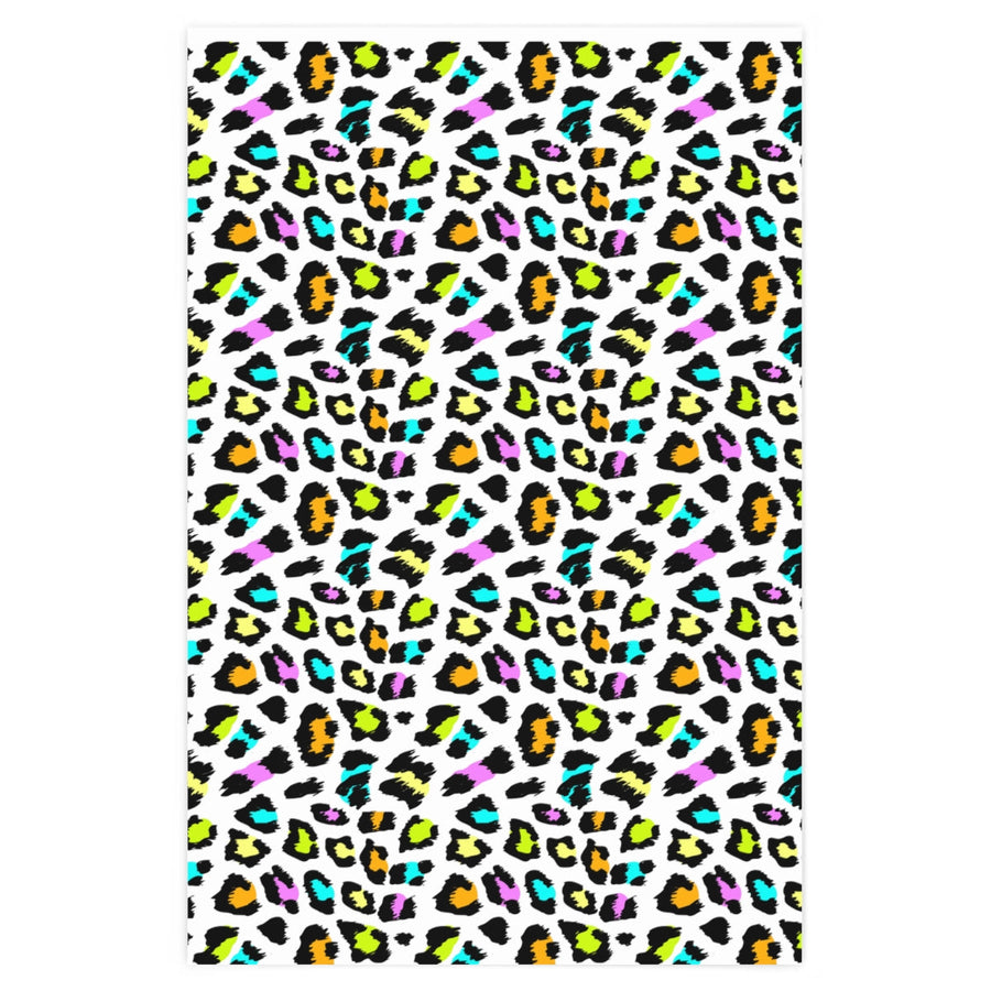 Retro Animal Print Wrapping Paper