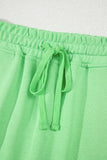 French Terry Drawstring Skort with Pockets- 3 Colors