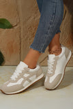 Oatmeal & White Sneakers