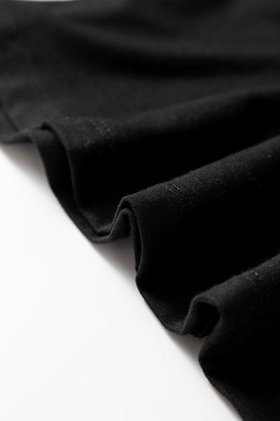 Chestnut Solid Color Long Sleeve Slim Fit Top