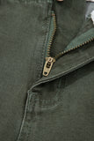2-Button High Waist Wide Leg Jeans- 4 Colors