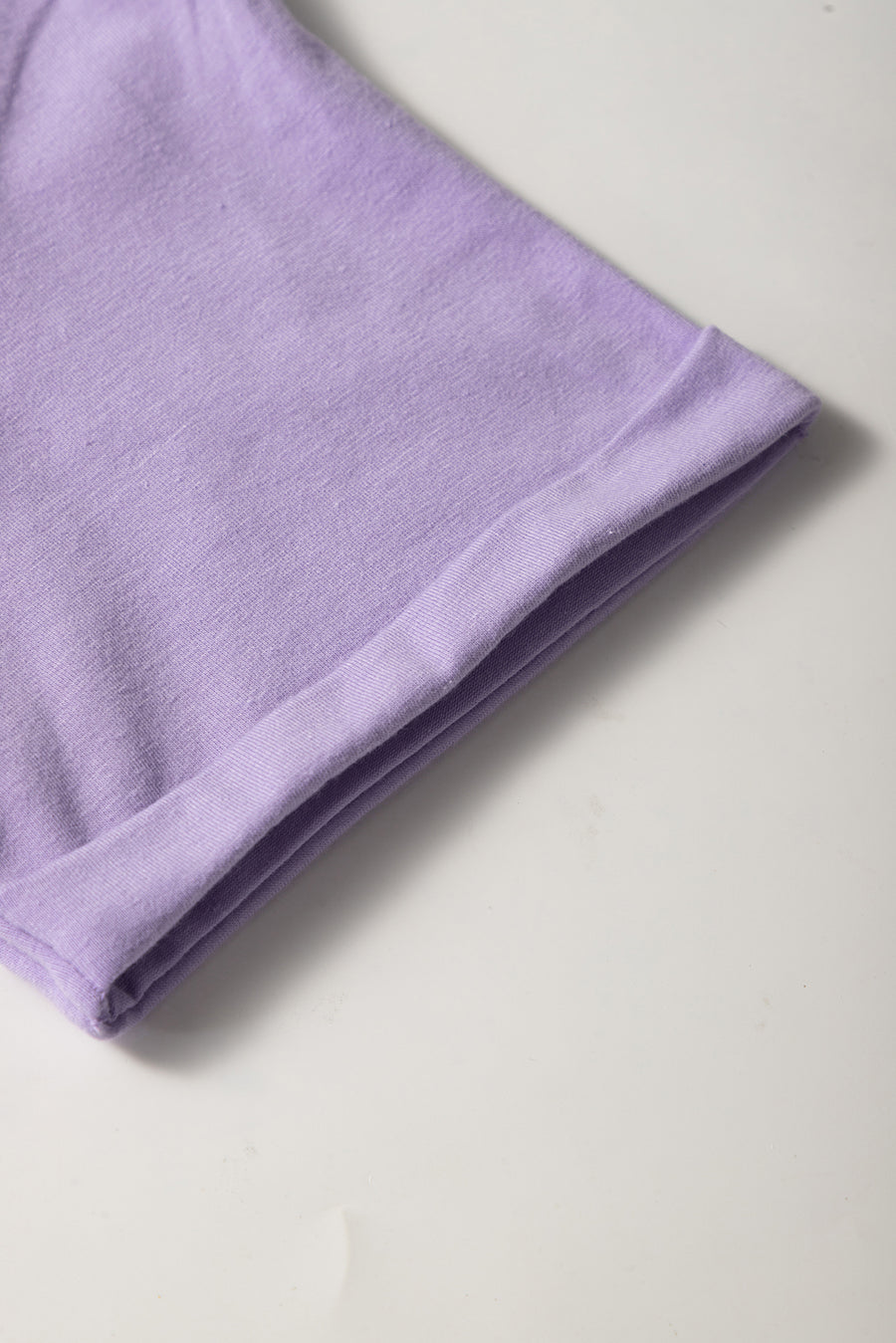 Basic Crew Neck Rolled Sleeve T-Shirt- 12 Colors
